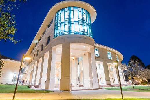 OCOB Building at Night